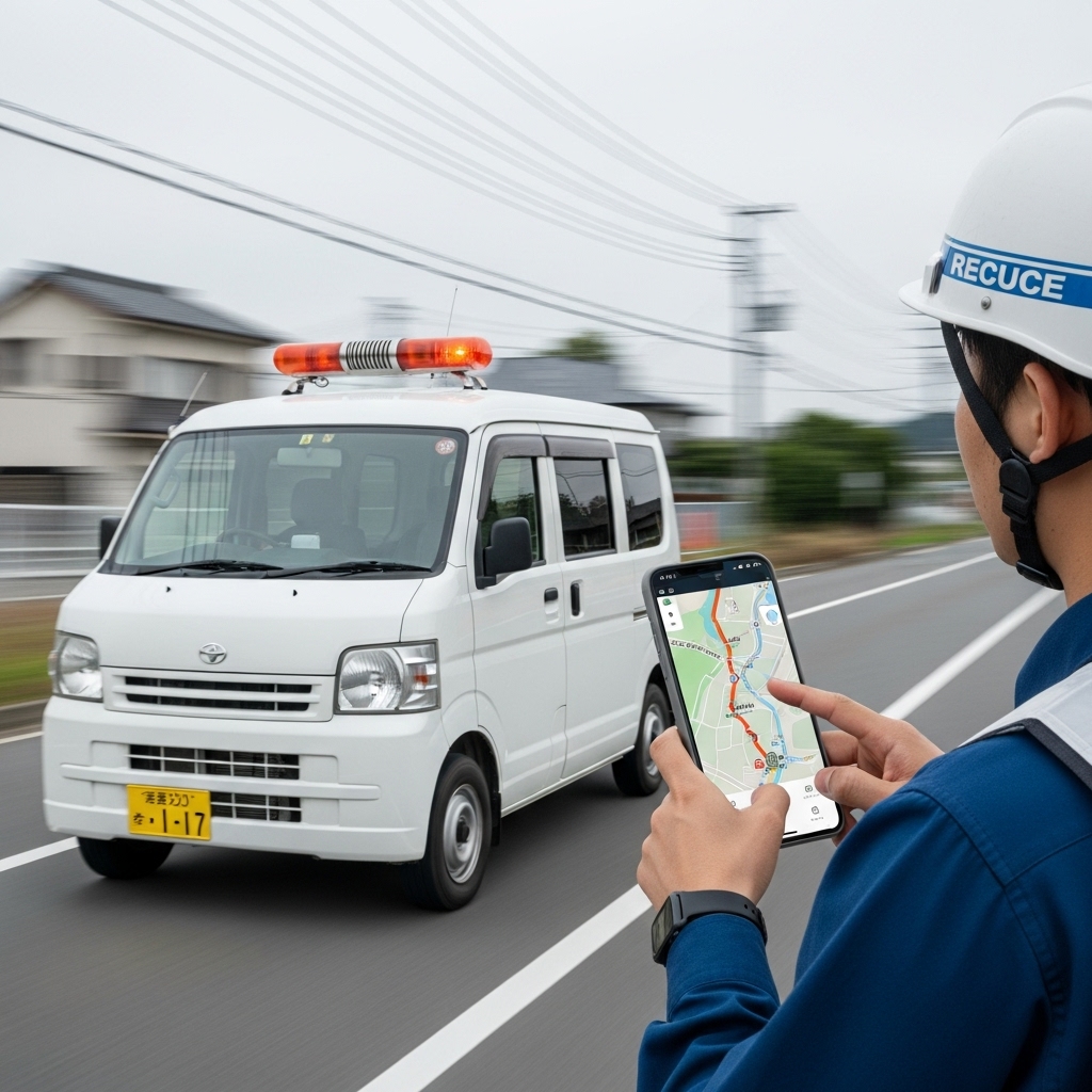 最短10分で訪問